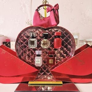 Victoria's Secret Pink Mini Bag with Bow And Mini Set